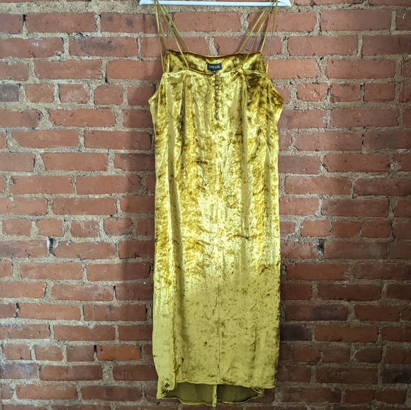 Shegul Gold Dress - Picture 3 of 6